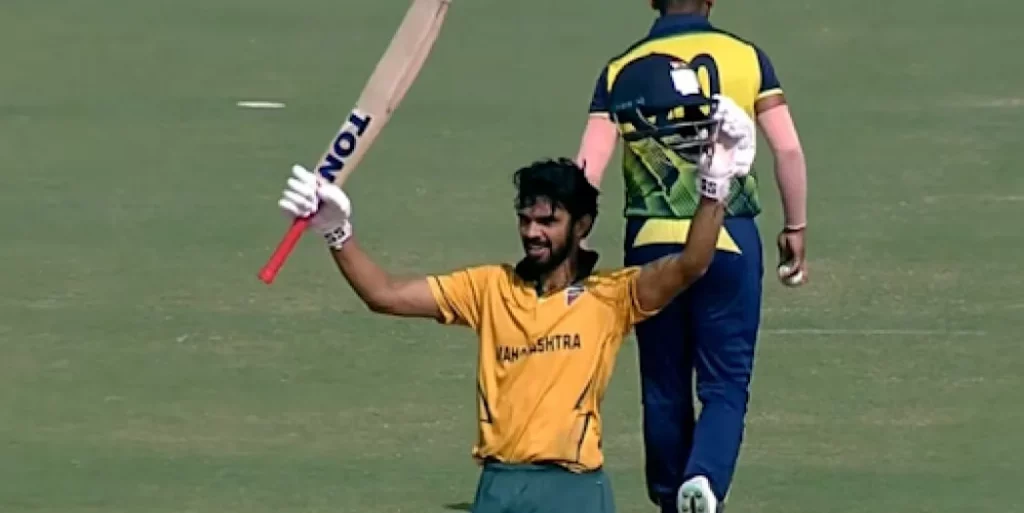 Ruturaj Gaikwad Records Century in Vijay Hazare