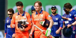 Netherlands Beat Namibia as Bas de Leede Shines