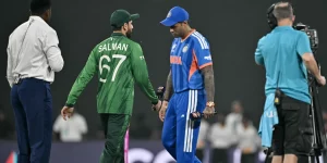 Suryakumar Avoids Handshake With Salman Agha