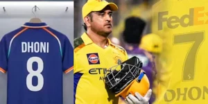 MS Dhoni Hints at Jersey Change, Fans Speculate