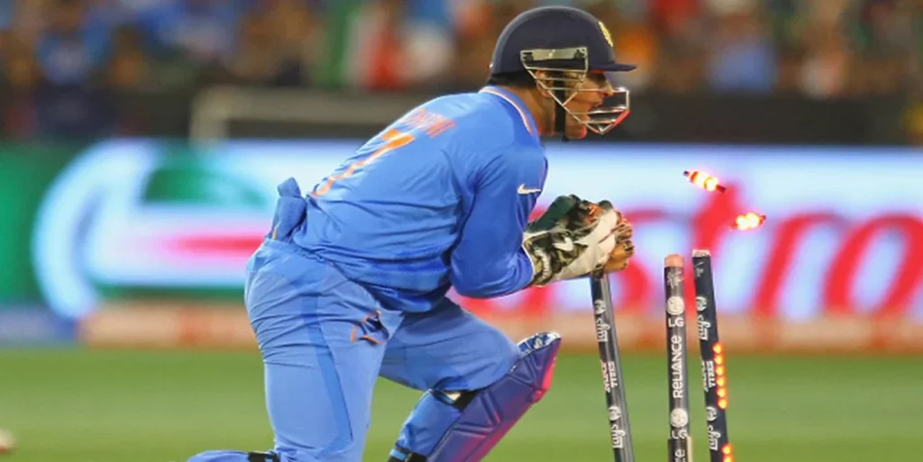 MS Dhoni's Fastest Stumping Record in Cricket