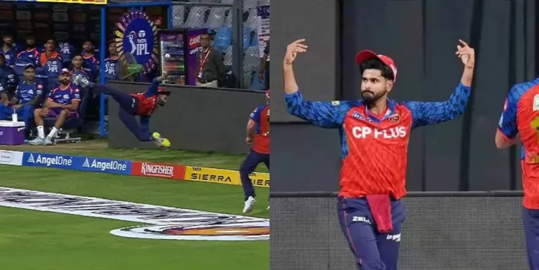 Shreyas Iyer Flying Catch Stuns Mumbai Indians